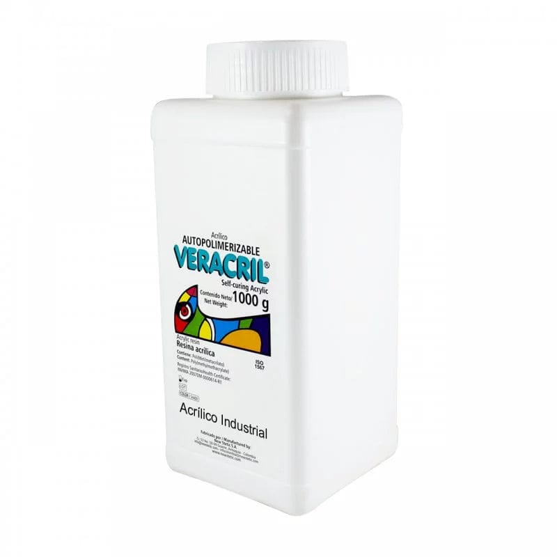 Acrílico Para Cubetas Auto 1000 Gr. Acrílico Para Cubetas Auto 1000 Gr es una Resina acrílica (polímero), indicada pa...