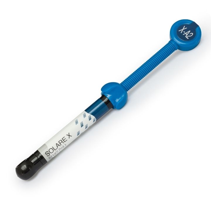 Resina Compuesta Solare X 5gr. Resina Dental Solare , insumo dental restaurador directo, creado para la odontología m...