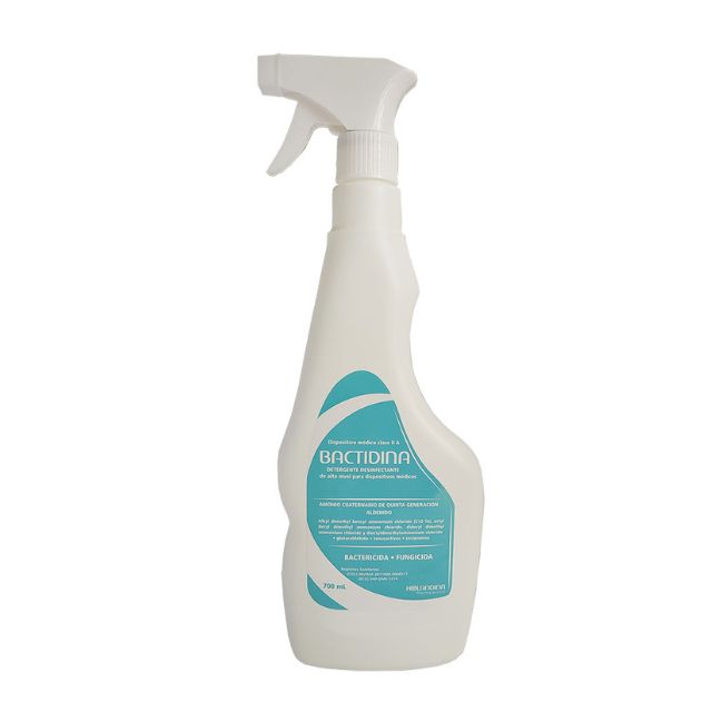 Bactidina Detergente Desinfectante De Alto Nivel X 700 Ml. La Bactidina Detergente Desinfectante De Alto Nivel esta i...