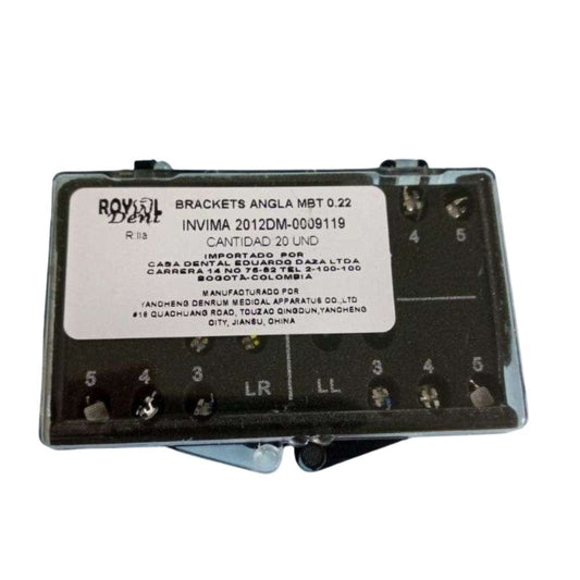 Brackets Angla Mbt 0.22 Royal Dent