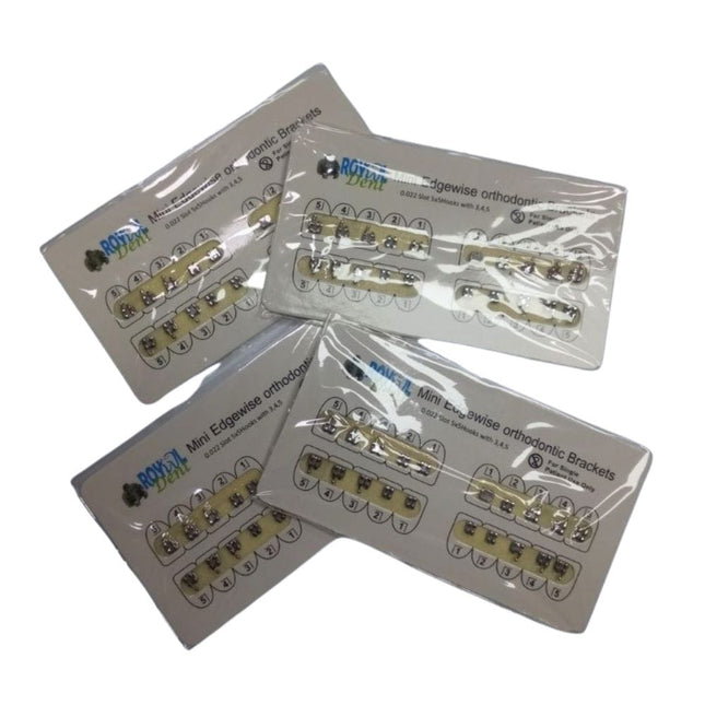 Brackets Mini Standar 0.22 Royal Dent. Brackets Mini Standar 0.22 Royal Dent Permiten un preciso control del movimien...