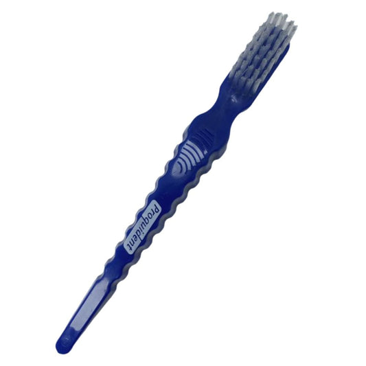 Cepillo Para Protesis Sencillo. Cepillo Para Protesis Sencillo dental con cerdas duras y gruesas, para remover eficaz...