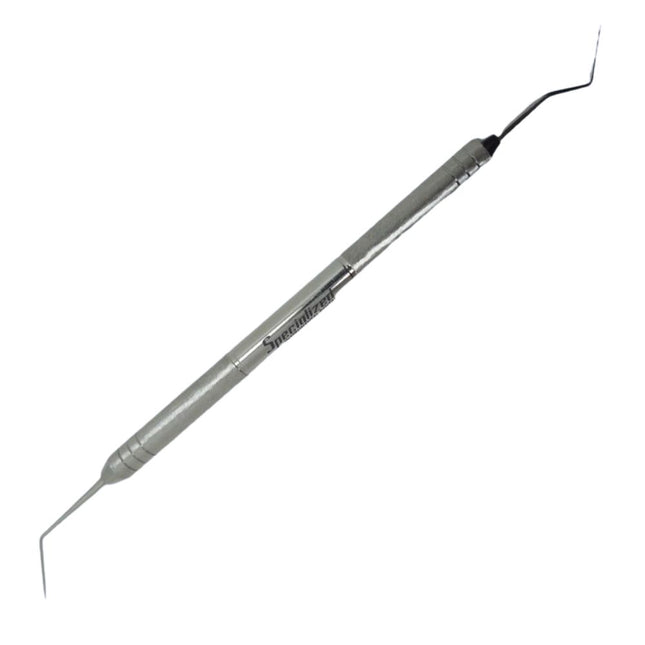 Explorador de Endodoncia Specialized. El Explorador de Endodoncia Specialized, es otro de los instrumentos básicos en...