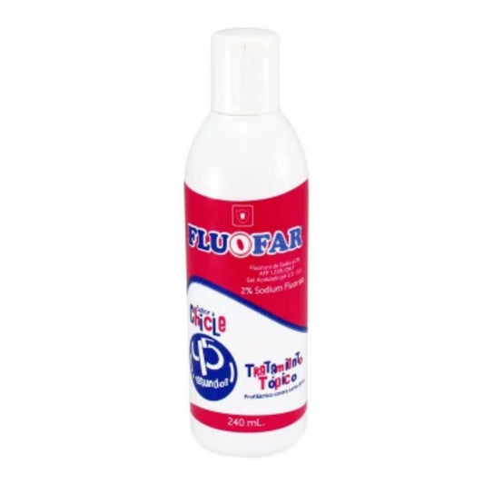 Fluofar Floruro De Sodio Al 2% 240Ml. Fluofar Floruro De Sodio Al 2% 240Ml Ideal para la sensibilidad despues del pro...