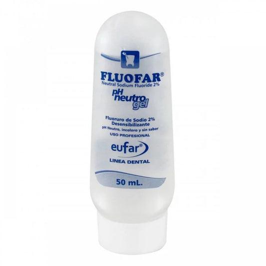 Fluofar Neutro x 50ml. Fluofar Neutro, es un tratamiento tópico para profilaxis de la caries dental. Favorece los pro...