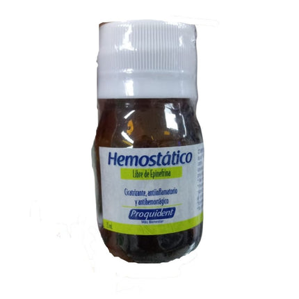 Hemostático X 15 Ml Proquident. Hemostático X 15 Ml Proquident Sulfato férrico en solución al 13%, Sorbitol y Agua. I...