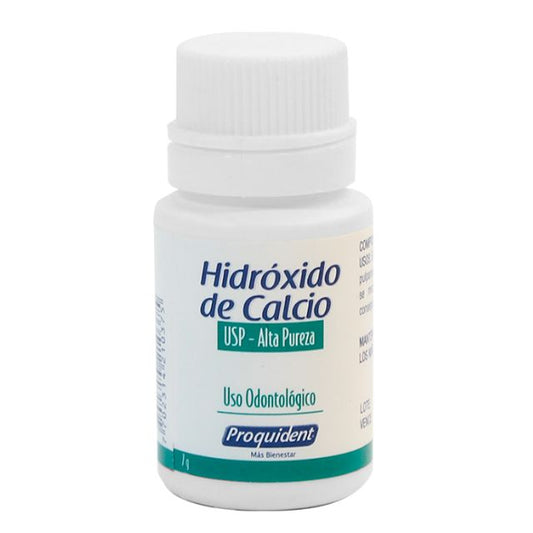 Hidroxido De Calcio Polvo Tarro X 7Gr Proquident. El Hidroxido De Calcio Polvo Tarro X 7Gr Proquident, es un Polvo pa...