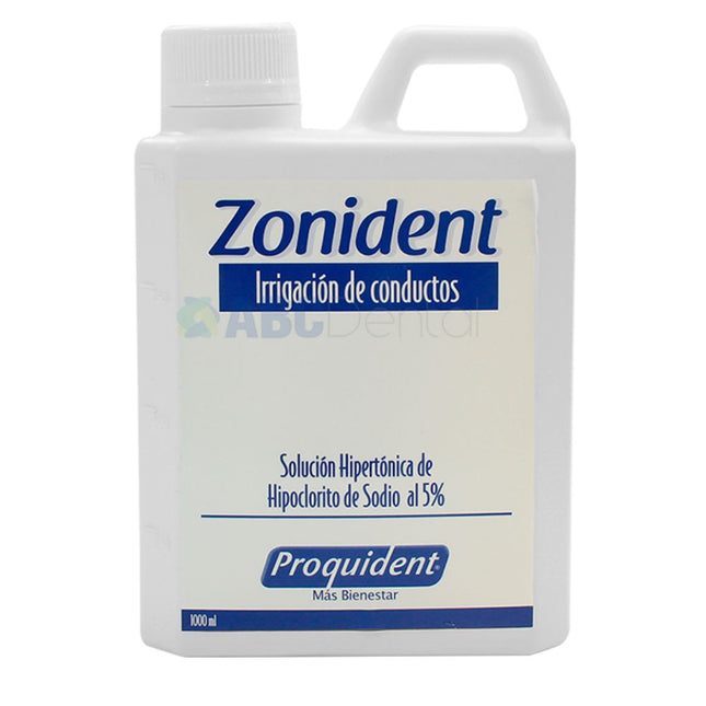 Hipoclorito Zonident 5% Irrigacion de Conductos 1000ml. Hipoclorito Zonident 5% Irrigacion de Conductos 1000ml Excele...