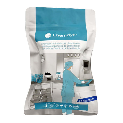Indicadores Químicos Vapor Tipo 4 x 250 Tiras Dobles - Chemdye. Indicadores Químicos Vapor Tipo 4 x 250 Tiras Dobles ...