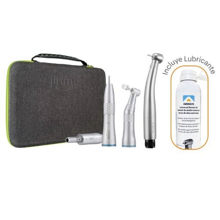 Kit Académico Premium Jinme. Descripción El Kit Académico Premium Incluye: Pieza de mano de alta velocidad Jinme J5 T...