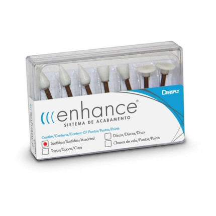 Kit Puntas Siliconadas Enhance Dentsply x 7. Características: El Kit Puntas Siliconadas Enhance Dentsply x 7 viene e...