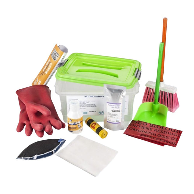 Kit Para Derrames Biologicos Eufar. El Kit Para Derrames Biologicos Eufar. De acuerdo con la Resolución colombiana 31...