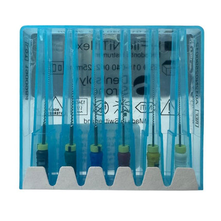 Limas K-File Nitiflex Dentsply Sirona. Las limas K-File NiTiFlex de Dentsply Sirona son instrumentos endodónticos man...