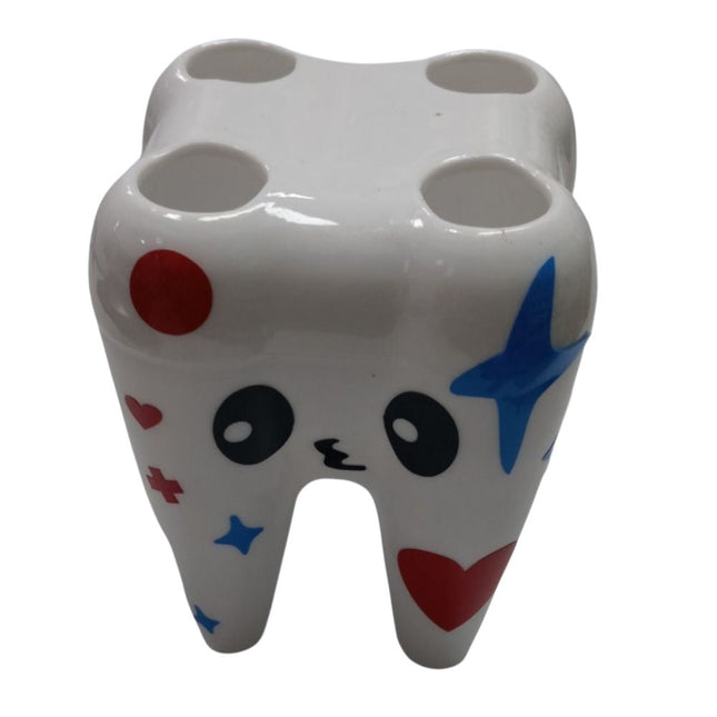 Porta Lápiz Muela Blanca. Porta Lápiz Muela Blanca elementó decorativo para consultorio. Principal función sostener l...