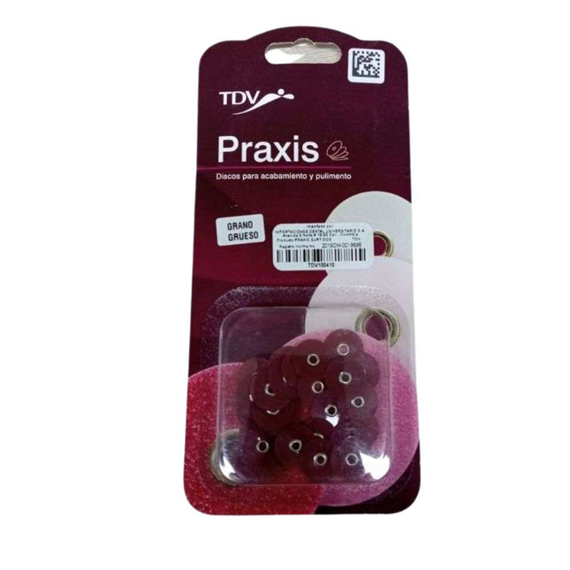 Praxis Discos x120 Ud. El sistema Praxis discos para el acabado y pulido de restauraciones de resina está compuesto p...