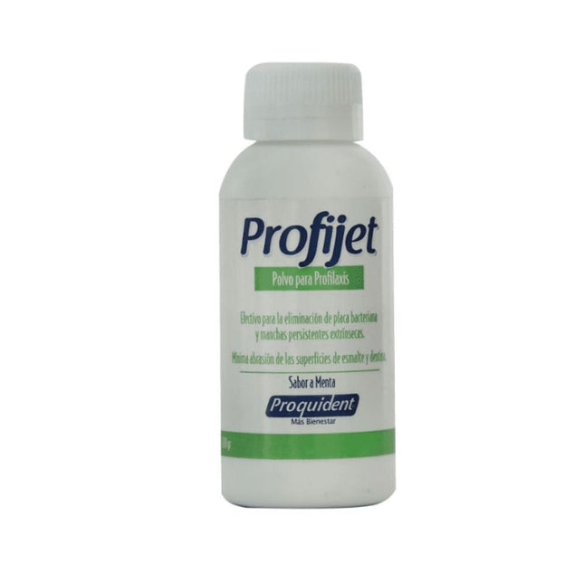 Profijet Polvo Para Profilaxis X 120 Gm. Profijet polvo para profilaxis compuesto por bicarbonato de sodio (98-99%) y...