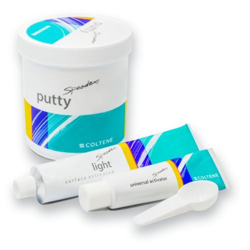 Silicona Speedex Promocion  KIT 1 x 910 ml Coltene. Silicona Speedex Trial Kit Coltene tiene la reproducción y la rec...
