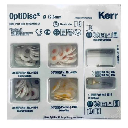 Discos de Acabado y Pulido OptiDisc 120 Discos Kerr. Los Discos de Acabado y Pulido OptiDisc 120 Discos Surtidos + Op...