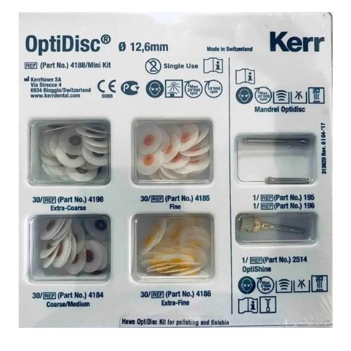 Discos de Acabado y Pulido OptiDisc 120 Discos Kerr. Los Discos de Acabado y Pulido OptiDisc 120 Discos Surtidos + Op...