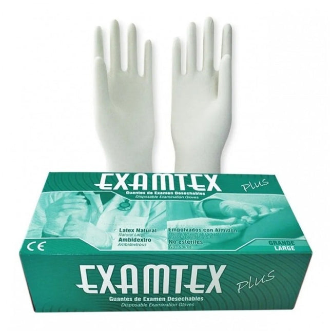 Guantes de Latex con Talco Caja x 100 ud. Los Guantes de Látex con Talco Caja x 100 ud tienen Excelente fuerza de aga...